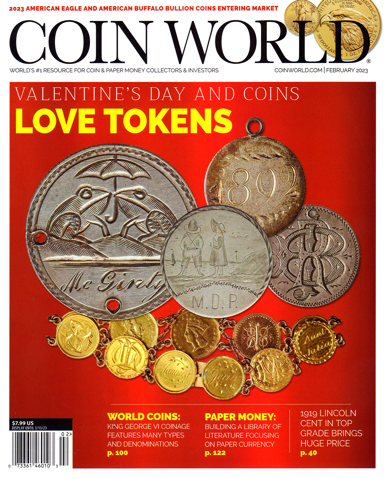 Coin-World-Weekly February 01, 2023 Issue Cover