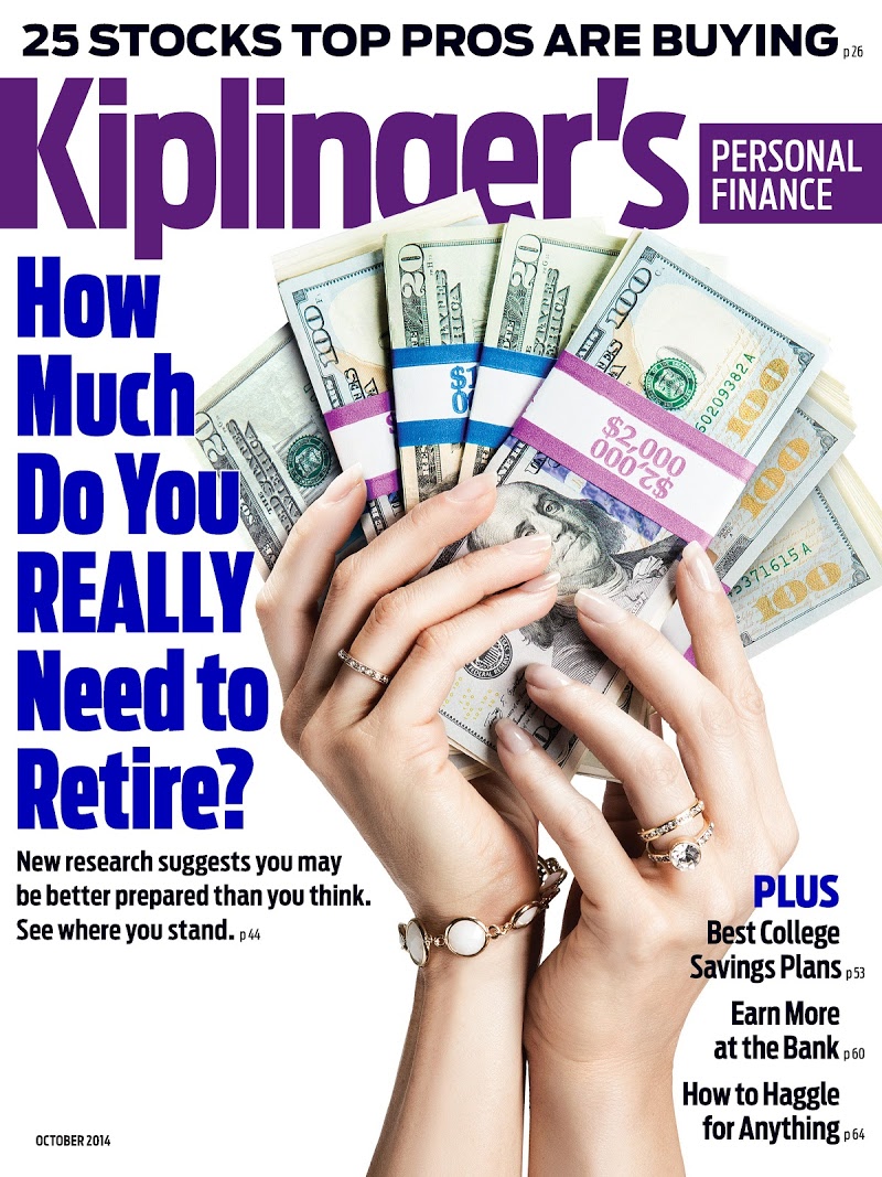 Kiplingers-Personal-Finance October 01, 2014 Issue Cover
