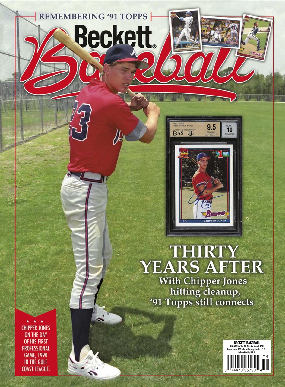 Beckett-Baseball March 01, 2021 Issue Cover