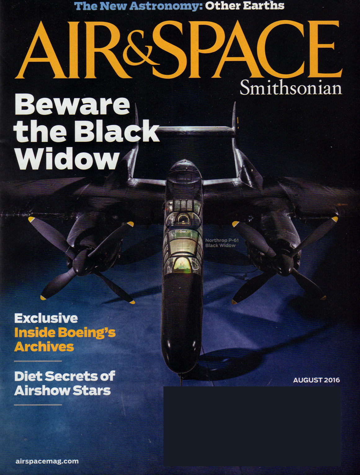 Air-and-Space August 01, 2016 Issue Cover
