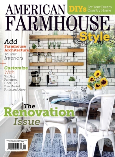 American Farmhouse Style February 01, 2019 Issue Cover