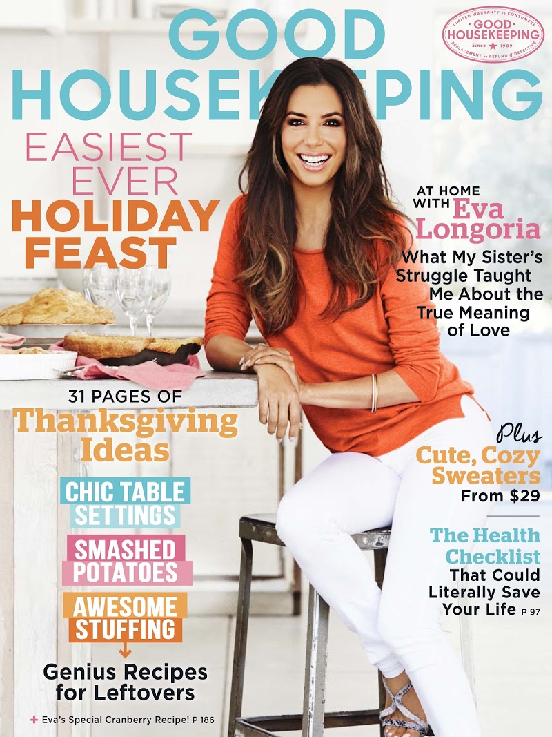 Good-Housekeeping November 01, 2014 Issue Cover