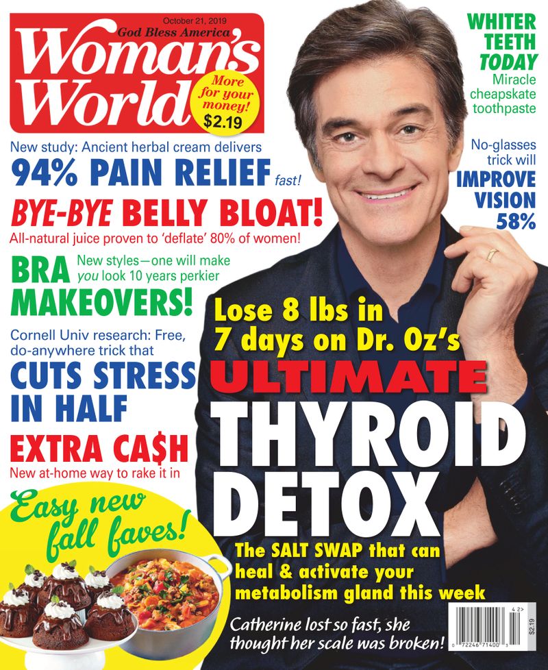 Womans-World October 21, 2019 Issue Cover