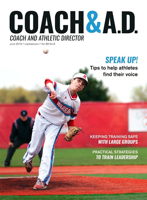 Coach-and-Athletic-Director June 01, 2019 Issue Cover