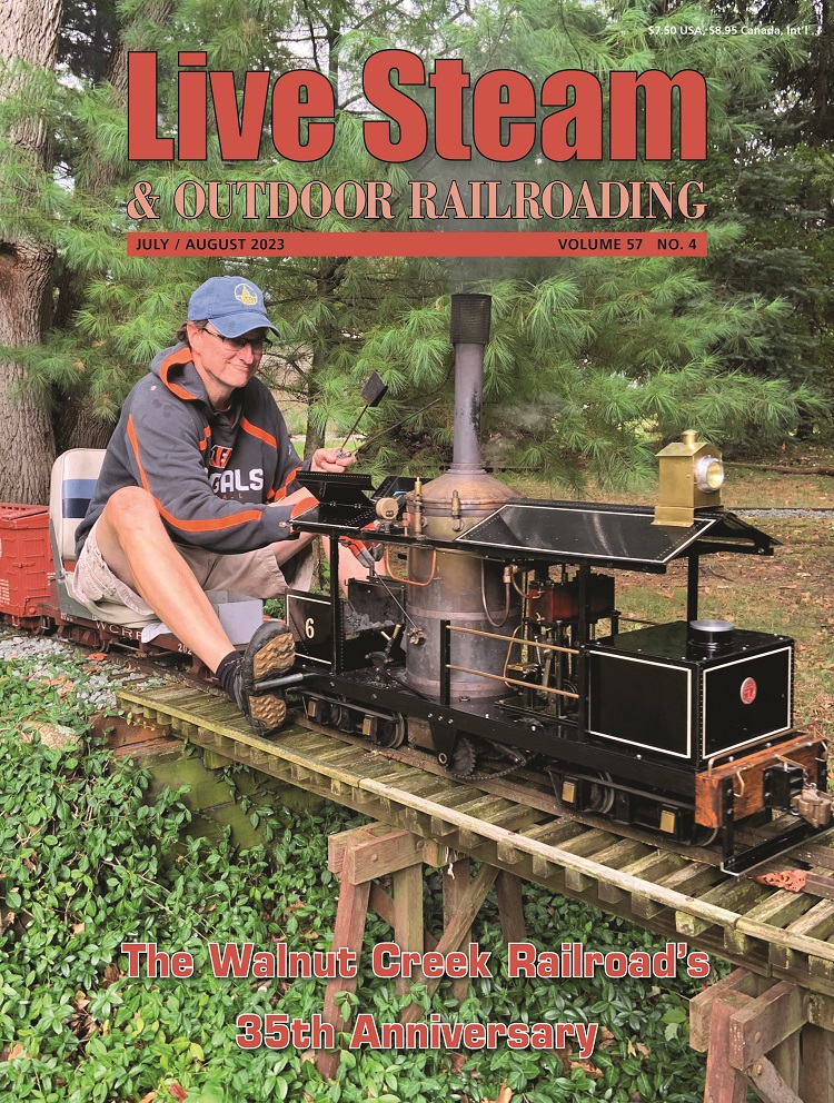Live-Steam-and-Railroading July 01, 2023 Issue Cover