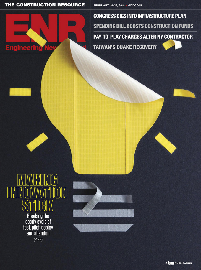 Engineering-News-Record February 19, 2018 Issue Cover