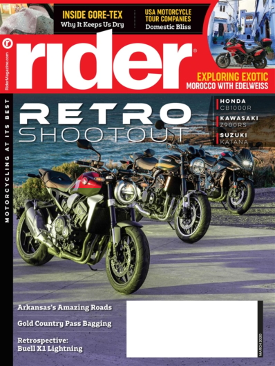 Rider March 01, 2020 Issue Cover