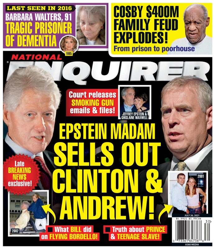national-enquirer July 26, 2021 Issue Cover