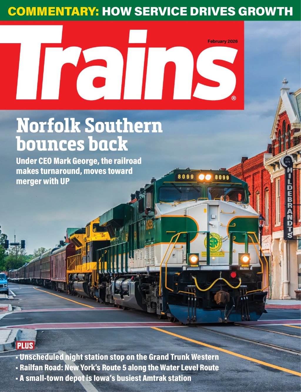 Trains February 01, 2026 Issue Cover