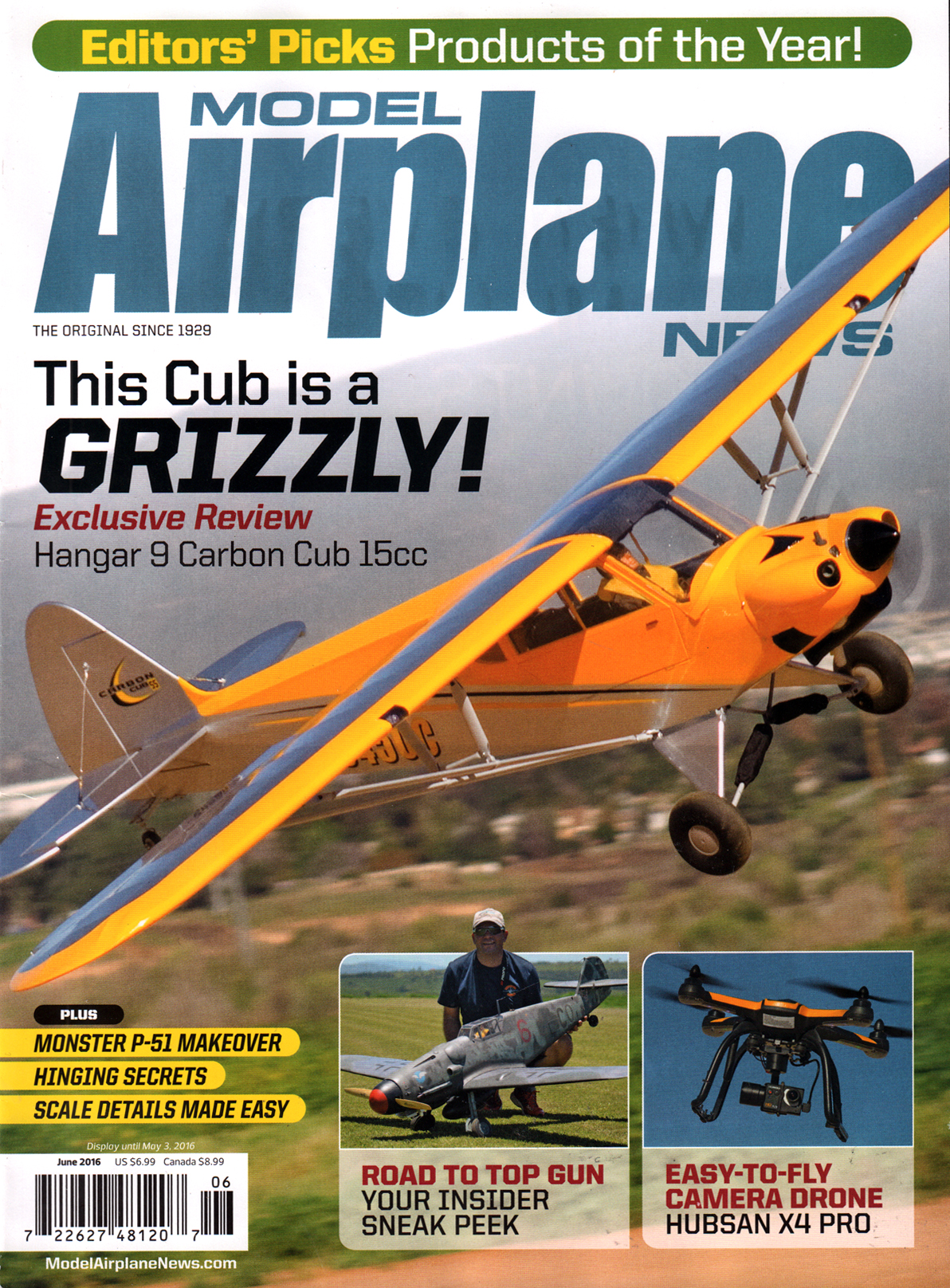 Model-Airplane-News June 01, 2016 Issue Cover