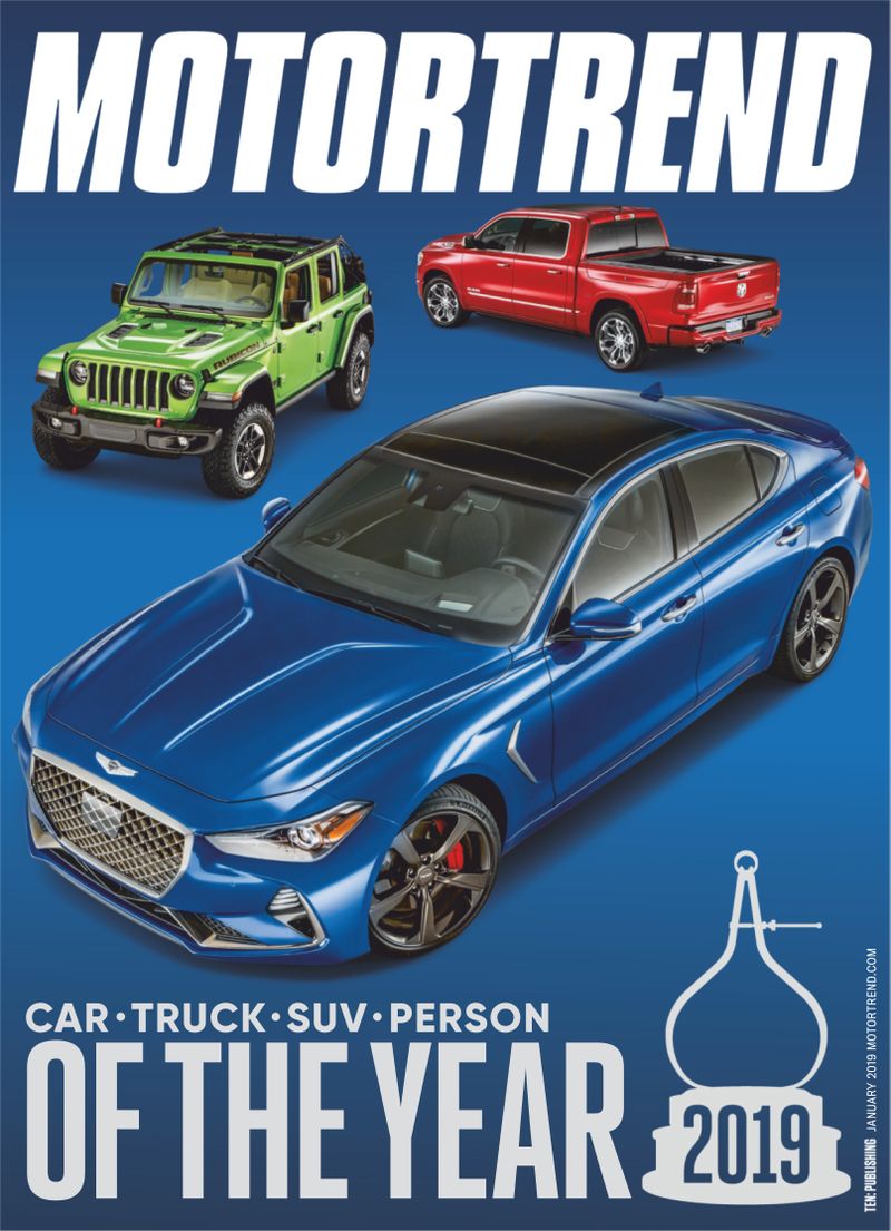 Motor-Trend January 01, 2019 Issue Cover