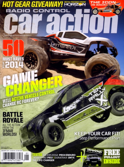 Radio Control Car Action January 01, 2014 Issue Cover