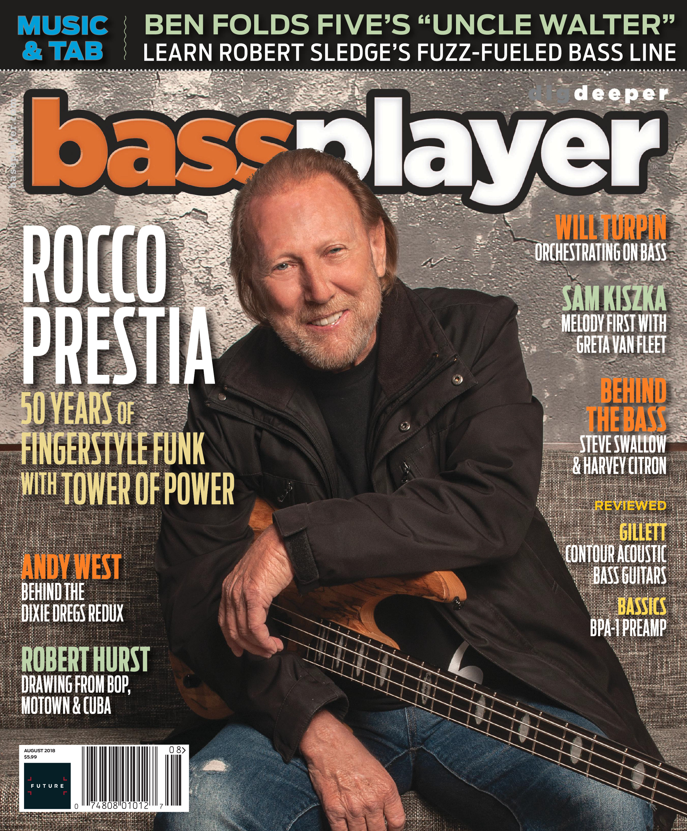 Bass-Player August 01, 2018 Issue Cover