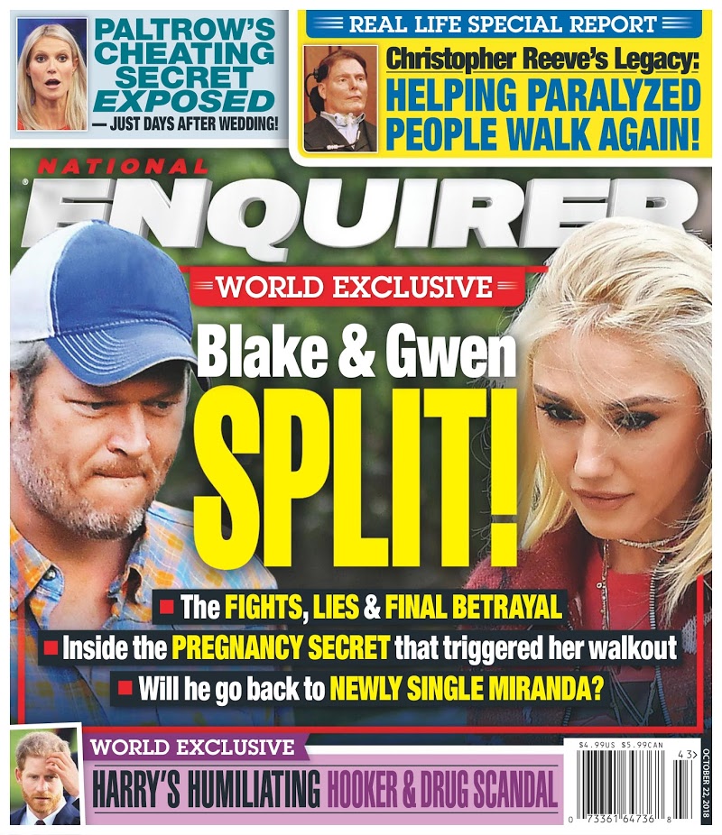National-Enquirer October 22, 2018 Issue Cover