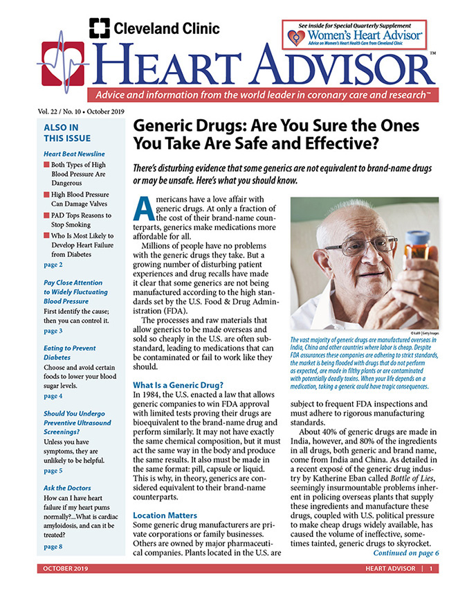 Heart-Advisor October 01, 2019 Issue Cover