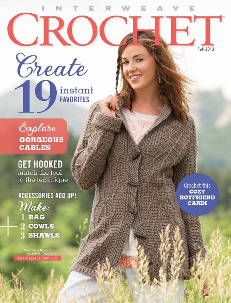 Interweave-Crochet September 01, 2013 Issue Cover