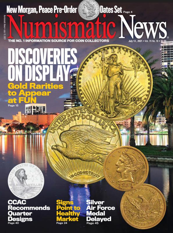 Numismatic-News July 13, 2021 Issue Cover