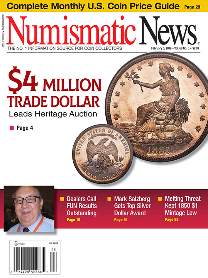 Numismatic-News February 05, 2019 Issue Cover