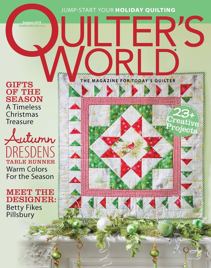 Quilters-World September 01, 2014 Issue Cover