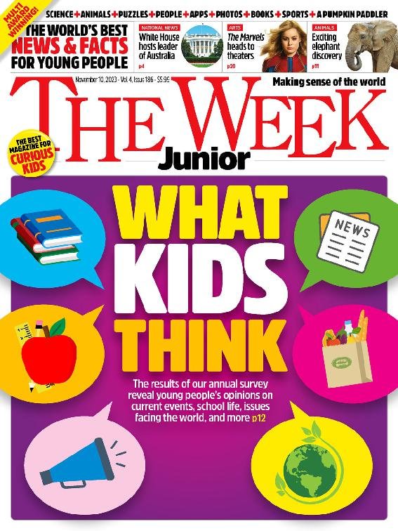 The-Week-Junior November 10, 2023 Issue Cover