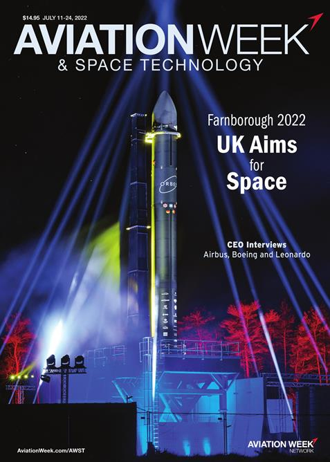 Aviation-Week-and-Space-Technology July 11, 2022 Issue Cover