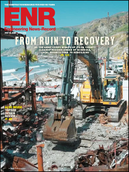 Engineering-News-Record July 14, 2025 Issue Cover