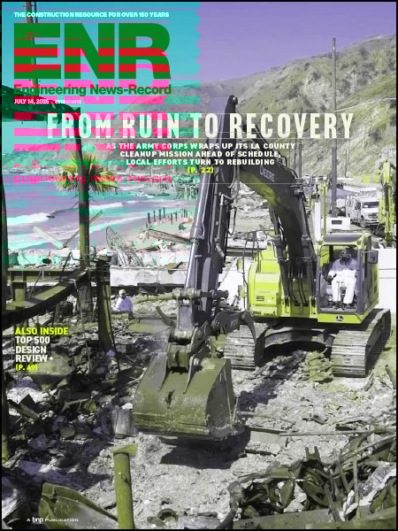 Engineering News Record July 14, 2025 Issue Cover