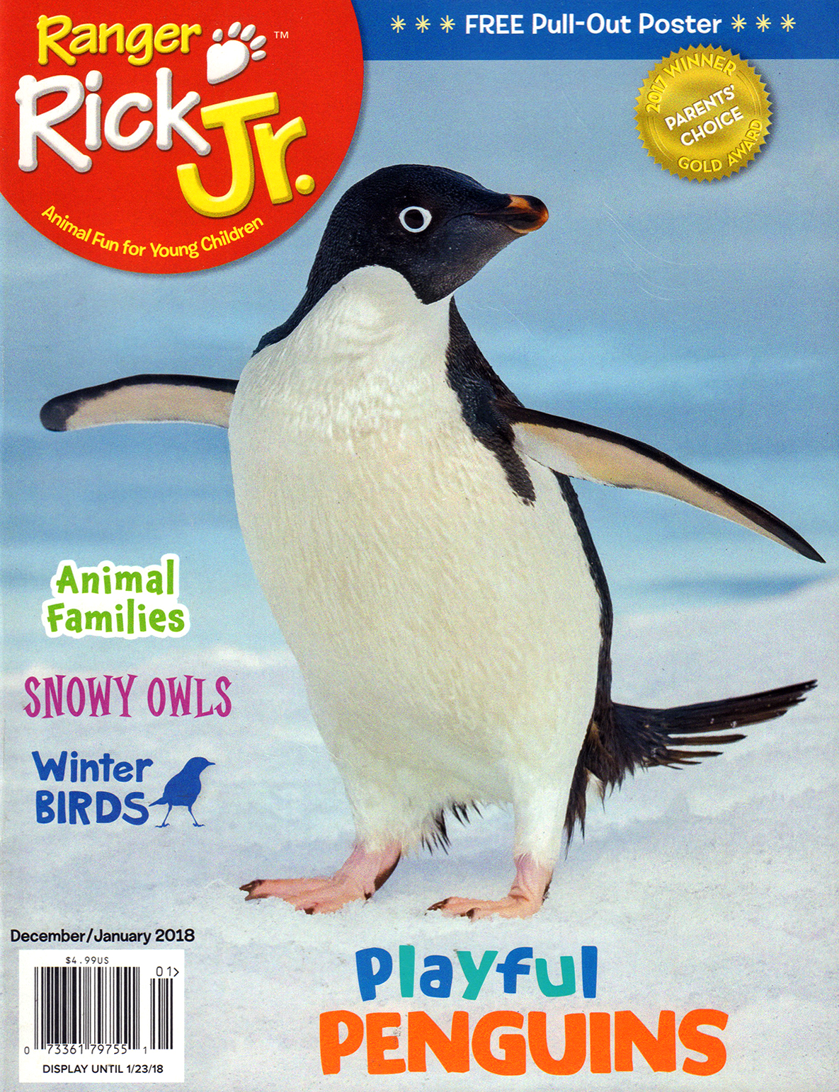 Ranger-Rick-Jr December 01, 2017 Issue Cover