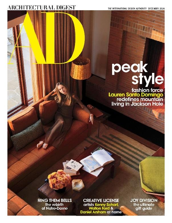 Architectural-Digest December 01, 2024 Issue Cover
