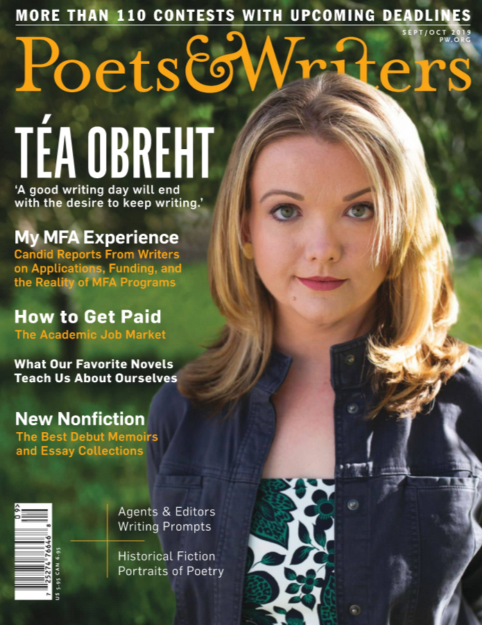Poets-and-Writers September 01, 2019 Issue Cover