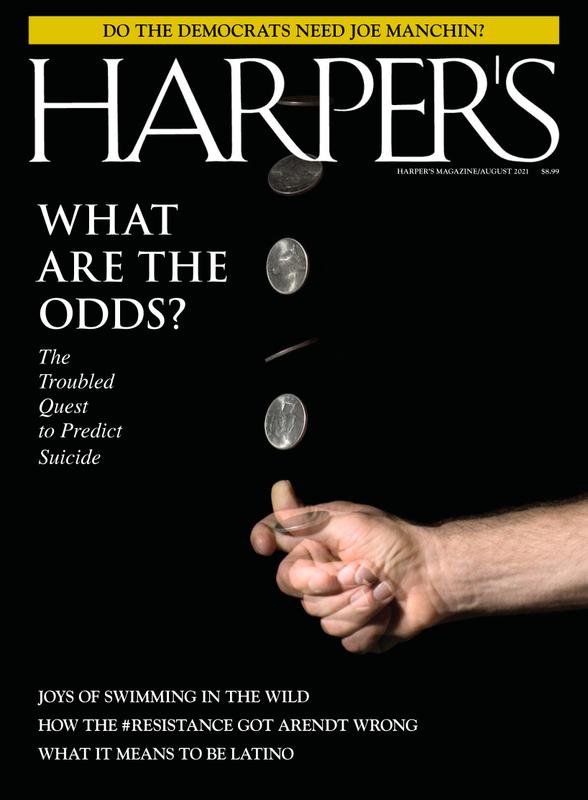 Harpers August 01, 2021 Issue Cover