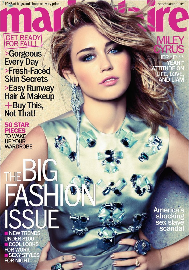 marie-claire September 01, 2012 Issue Cover