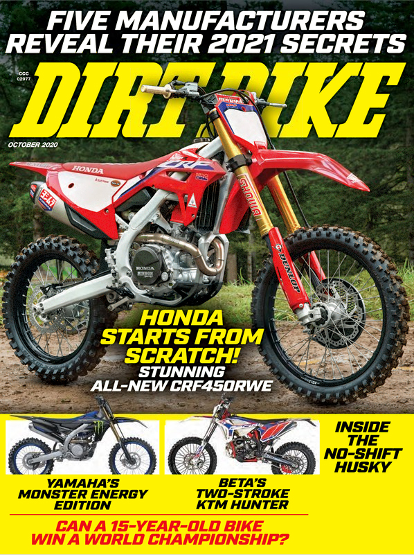 Dirt-Bike October 01, 2020 Issue Cover