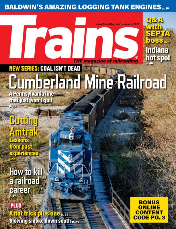 Trains January 01, 2021 Issue Cover