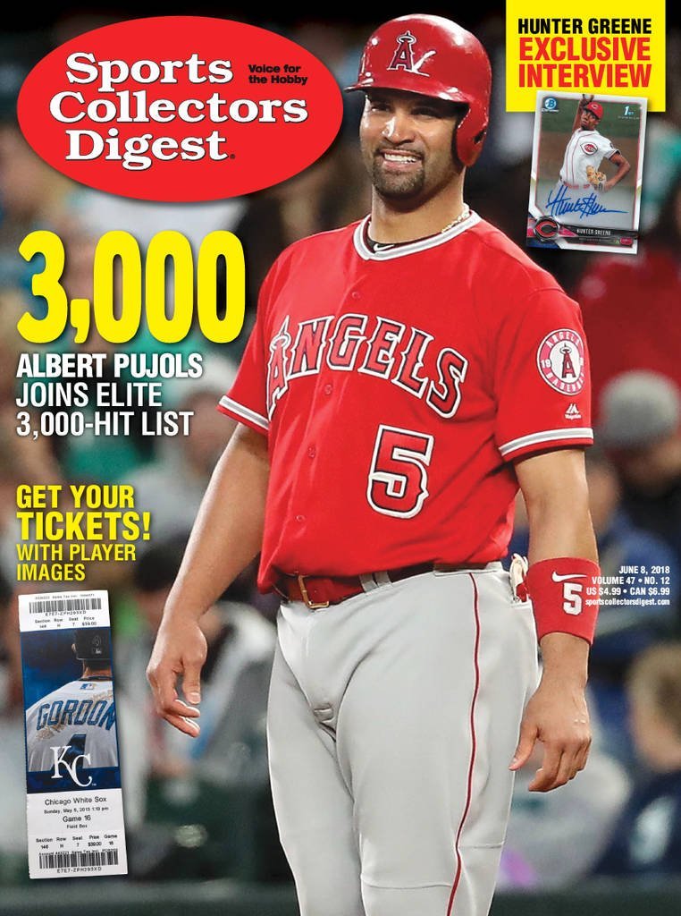 Sports-Collectors-Digest June 08, 2018 Issue Cover