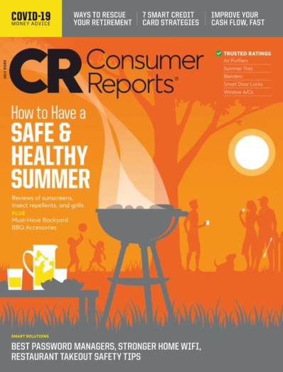 Consumer Reports July 01, 2020 Issue Cover