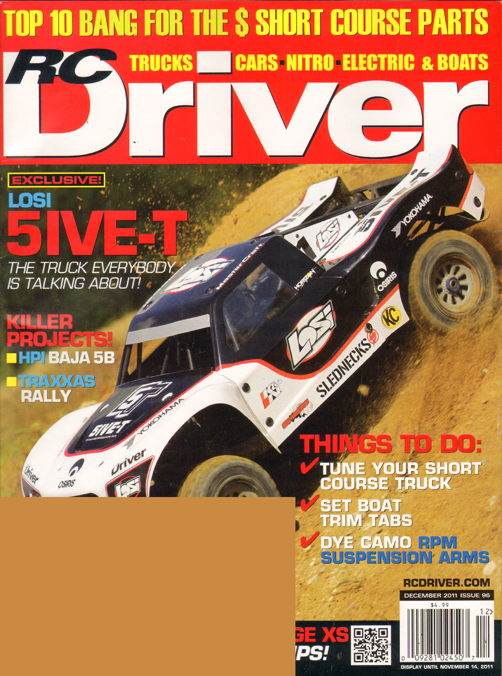 RC-Driver December 01, 2011 Issue Cover