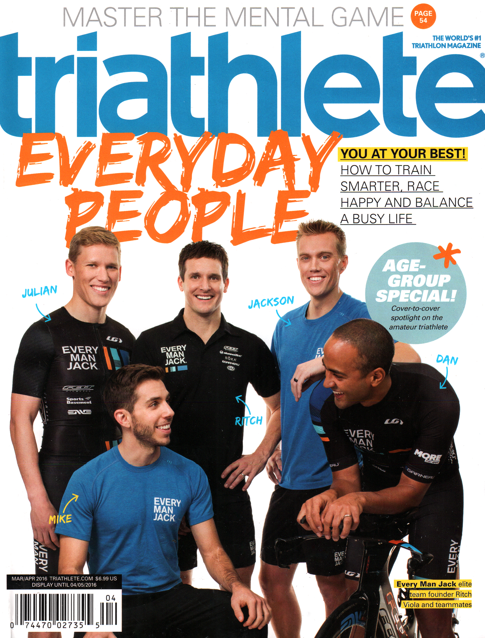 Triathlete March 01, 2016 Issue Cover