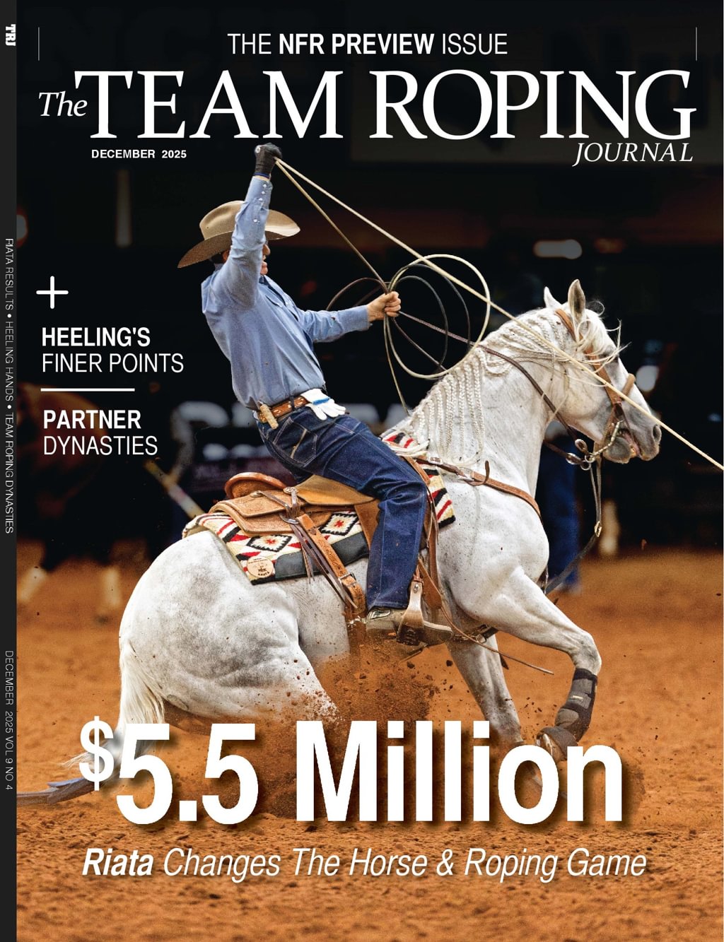 The-Team-Roping-Journal December 01, 2025 Issue Cover