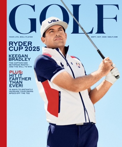 Golf Magazine September 01, 2025 Issue Cover