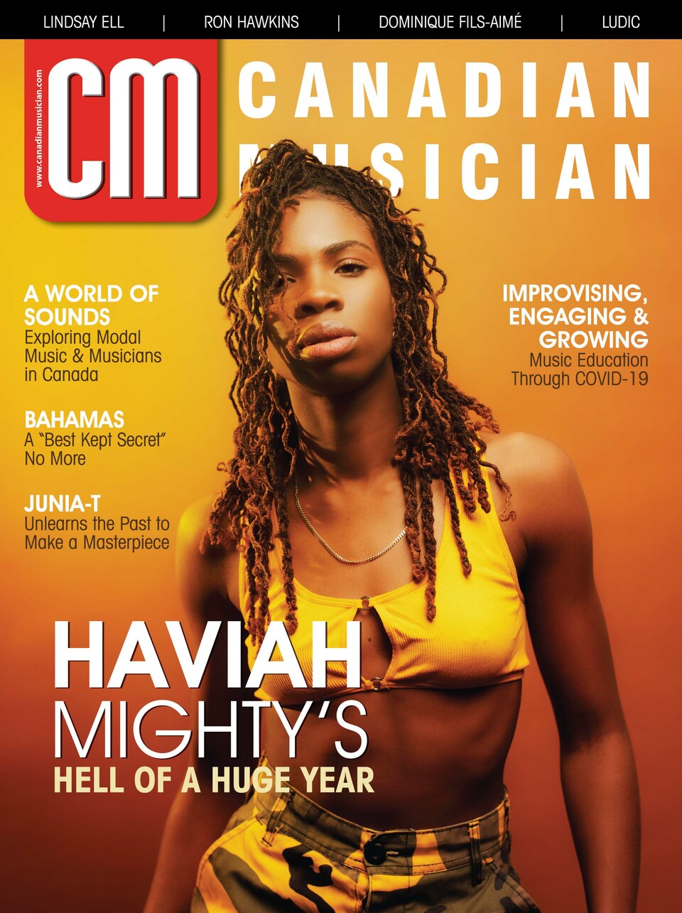 Canadian-Musician November 01, 2020 Issue Cover