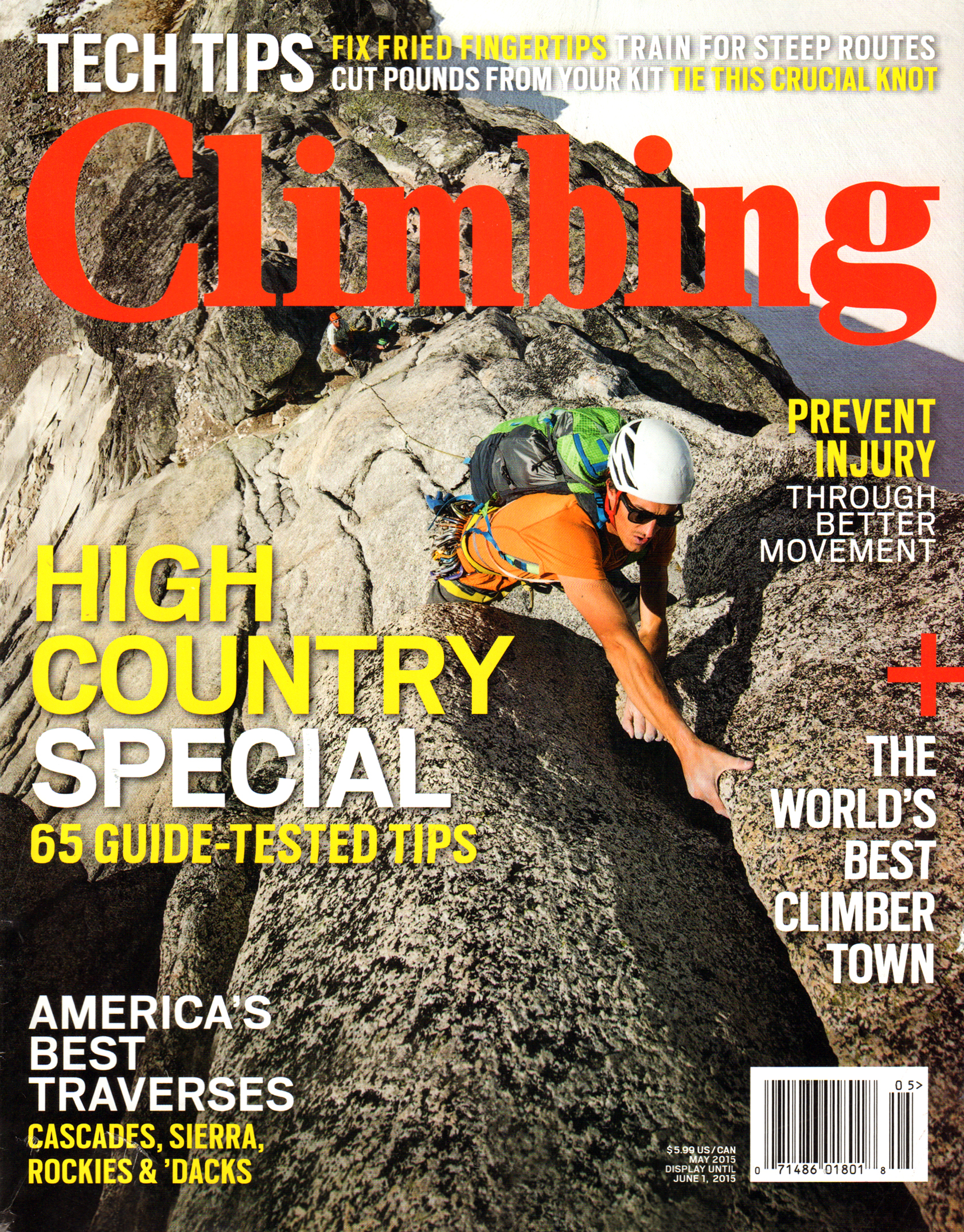 Climbing-Magazine May 01, 2015 Issue Cover