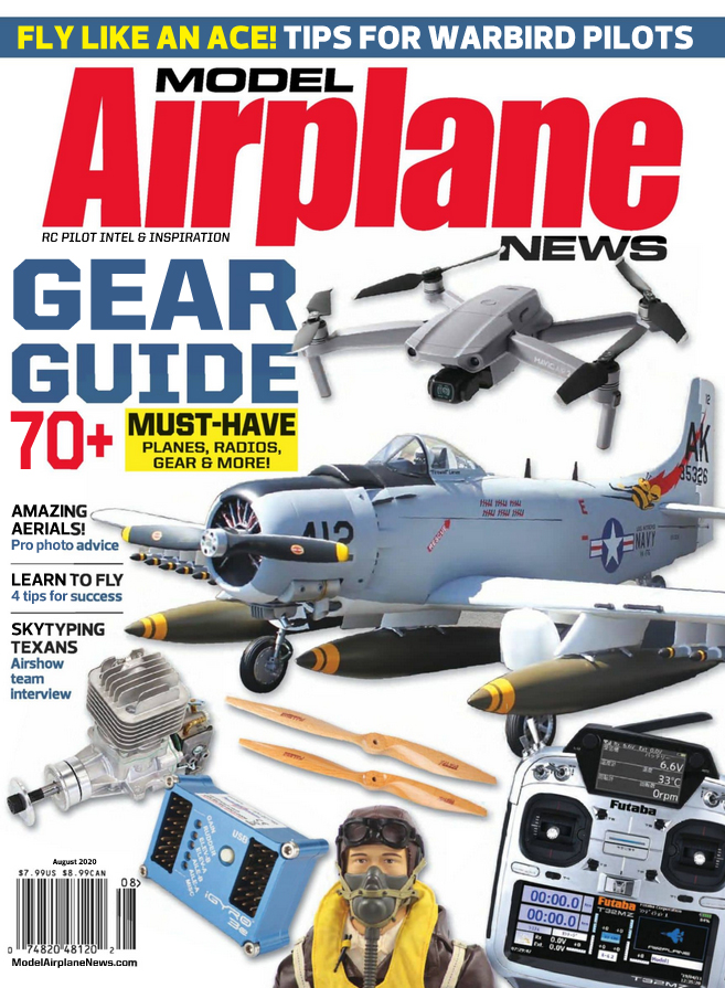 Model-Airplane-News August 01, 2020 Issue Cover