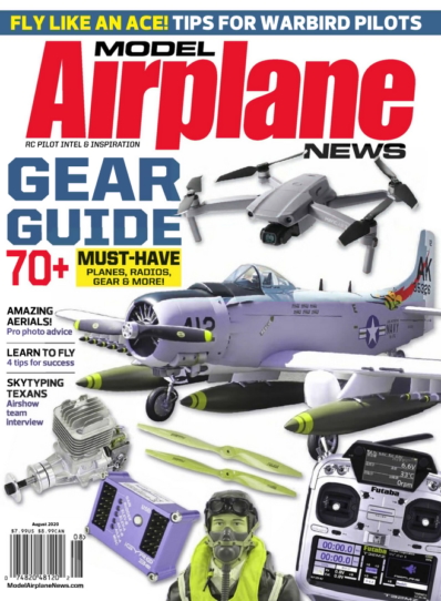 Model Airplane News August 01, 2020 Issue Cover