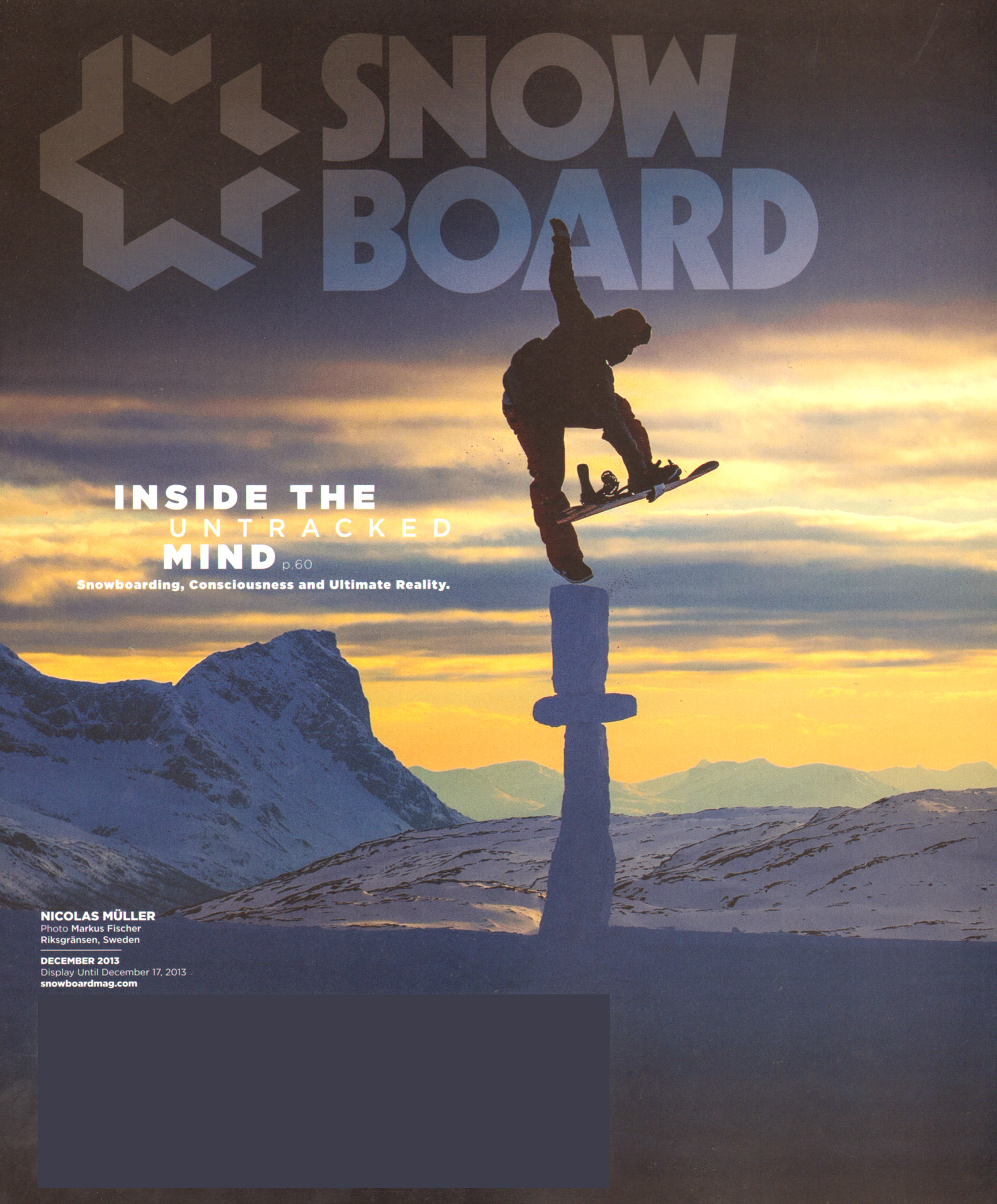 Snowboard December 01, 2013 Issue Cover