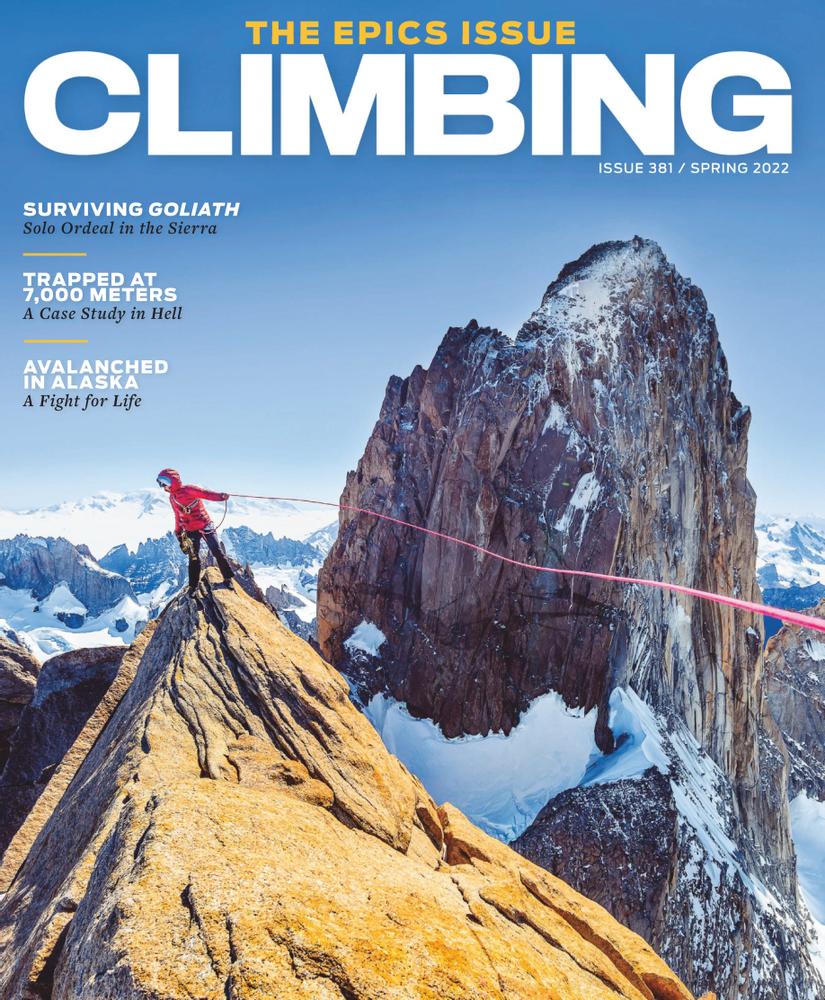 Climbing-Magazine March 01, 2022 Issue Cover