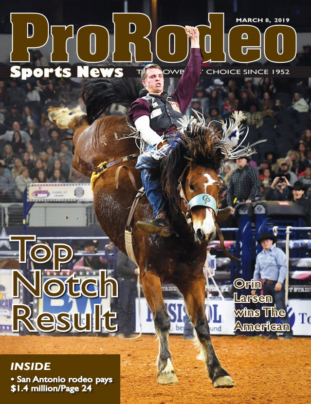 Pro-Rodeo-Sports-News March 08, 2019 Issue Cover