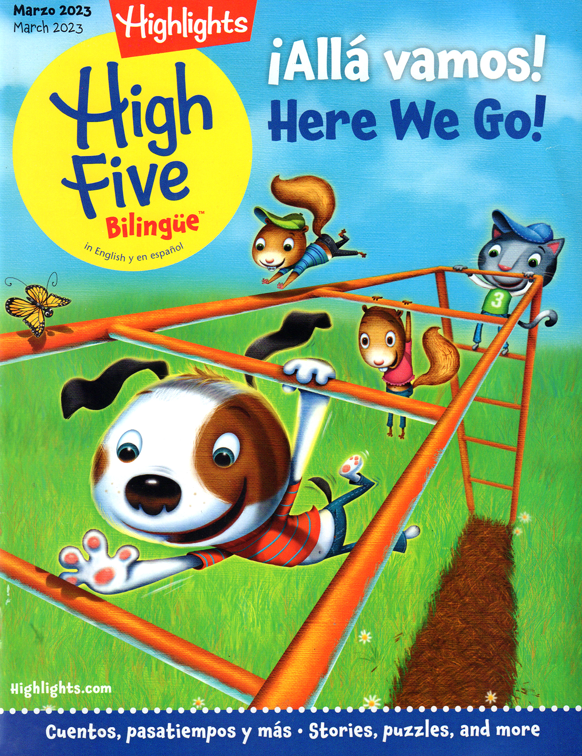 Highlights-High-Five-Bilingue March 01, 2023 Issue Cover