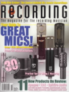 Recording-Magazine October 01, 2016 Issue Cover