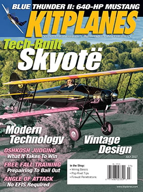 Kit Planes July 01, 2017 Issue Cover